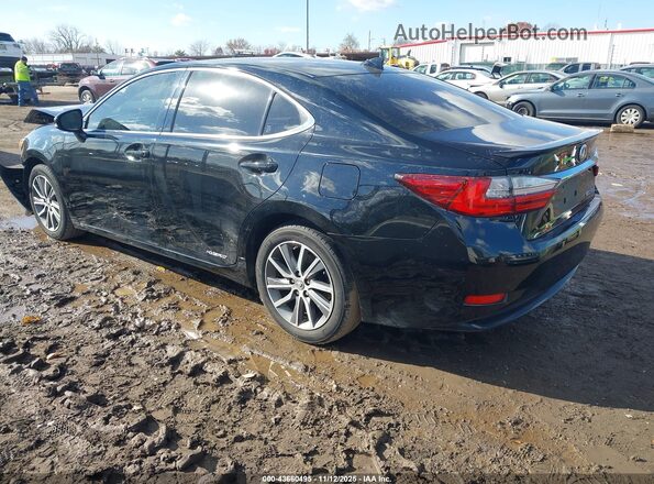 JTHBW1GGXG2108641 2016 LEXUS ES 300H Black უკანა მარცხენა