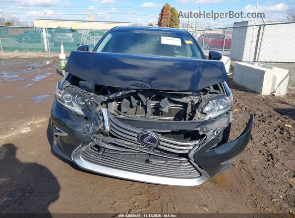 JTHBW1GGXG2108641 2016 LEXUS ES 300H Black ხელსაწყოთა პანელის ხედი