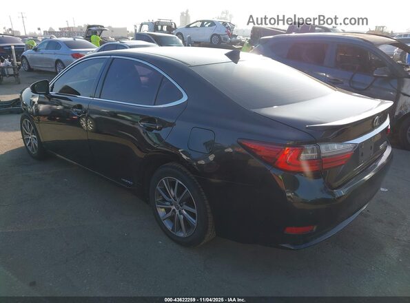JTHBW1GGXG2113693 2016 LEXUS ES 300H Black Tył lewy
