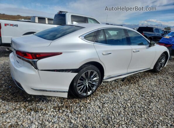 JTHBYLFF3J5002584 2018 LEXUS LS White Задня права чверть