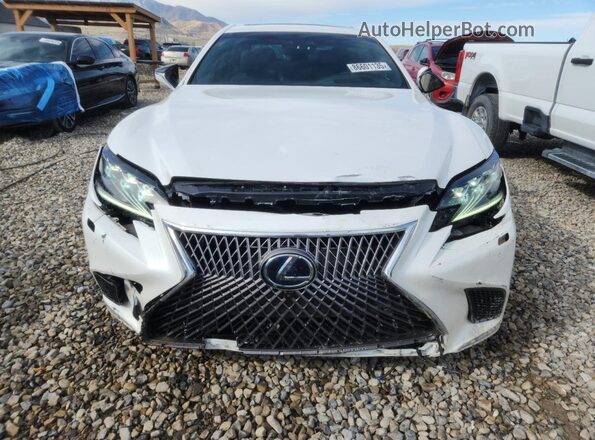 JTHBYLFF3J5002584 2018 LEXUS LS White Вид спереду