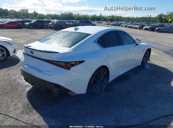 JTHBZ1B20S5087292 2025 LEXUS IS 350 Белый Задняя правая четверть