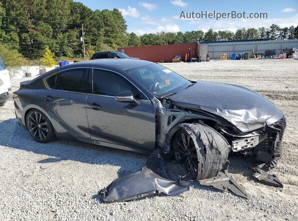JTHBZ1B21R5080037 2024 LEXUS IS Charcoal წინა მარჯვენა