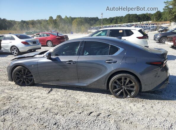 JTHBZ1B21R5080037 2024 LEXUS IS Charcoal უკანა მარცხენა