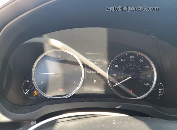JTHBZ1B22R5075509 2024 LEXUS IS Gray Instrument cluster view
