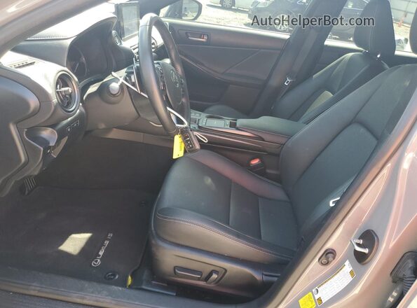 JTHBZ1B22R5075509 2024 LEXUS IS Gray Front interior view