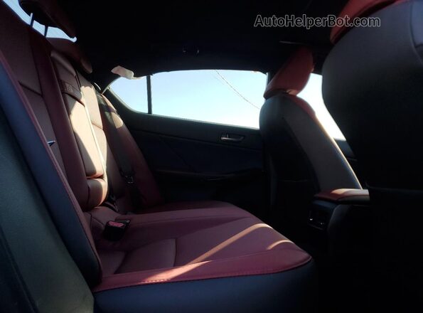 JTHBZ1B25S5084436 2025 LEXUS IS Black უკანა სავარძლების ხედი