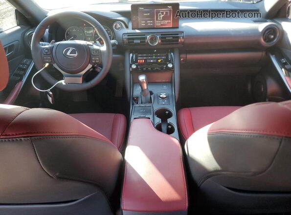 JTHBZ1B25S5084436 2025 LEXUS IS Black წინა პანელის ხედი