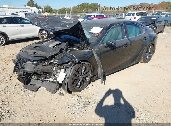 JTHBZ1B25S5088325 2025 LEXUS IS 350 Black Передня ліва чверть