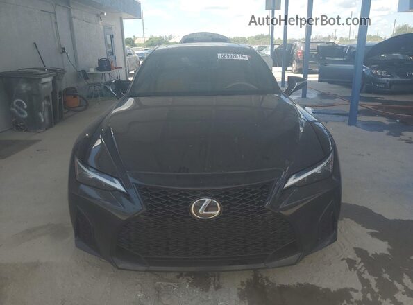 JTHBZ1B27R5073108 2024 LEXUS IS Black Widok z przodu