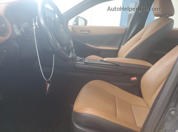 JTHBZ1B27R5073108 2024 LEXUS IS Black Widok wnętrza z przodu