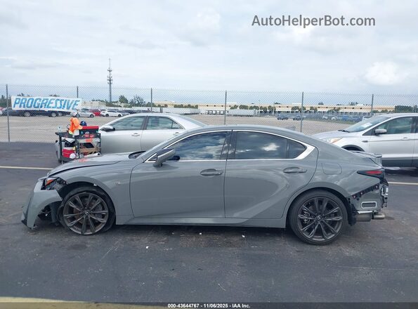 JTHBZ1B27R5075876 2024 LEXUS IS 350 Gray 360 interior view