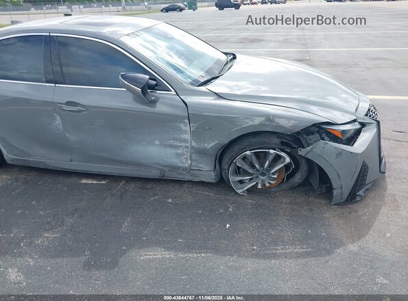 JTHBZ1B27R5075876 2024 LEXUS IS 350 Gray Front view