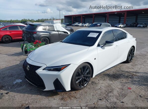 JTHBZ1B29S5085251 2025 LEXUS IS 350 White Front left