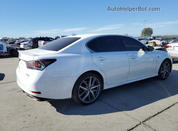 JTHBZ1BL0HA010835 2017 LEXUS GS Белый Задняя правая четверть