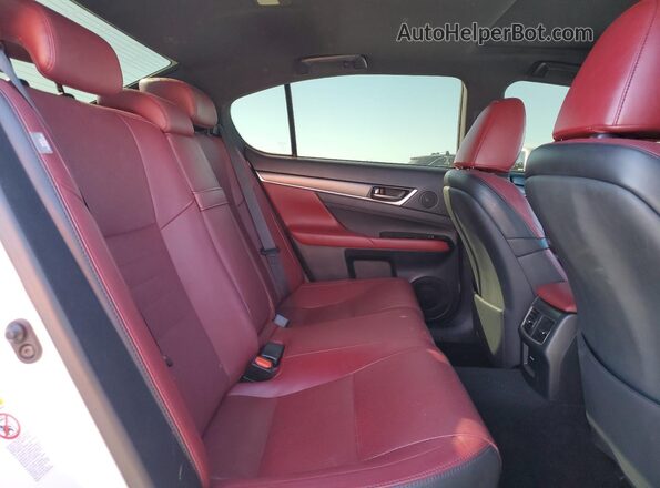 JTHBZ1BL0HA010835 2017 LEXUS GS Белый Вид задних сидений