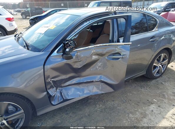 JTHBZ1BL1GA006260 2016 LEXUS GS 350 Gray Widok z przodu