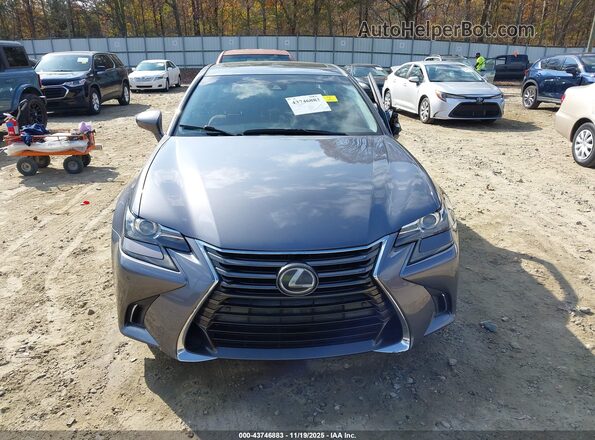 JTHBZ1BL1GA006260 2016 LEXUS GS 350 Gray Widok zestawu wskaźników