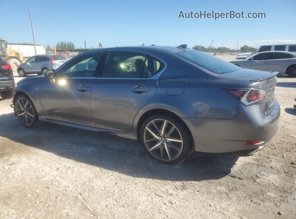 JTHBZ1BL2GA000712 2016 LEXUS GS Gray Задня ліва чверть