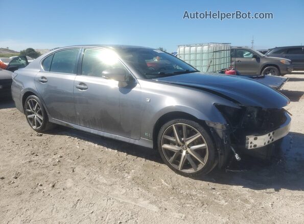 JTHBZ1BL2GA000712 2016 LEXUS GS Gray Передня права чверть