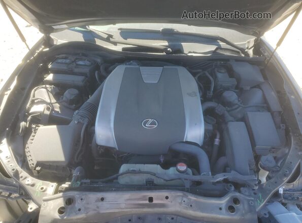 JTHBZ1BL2GA000712 2016 LEXUS GS Gray Вид задньої частини салону