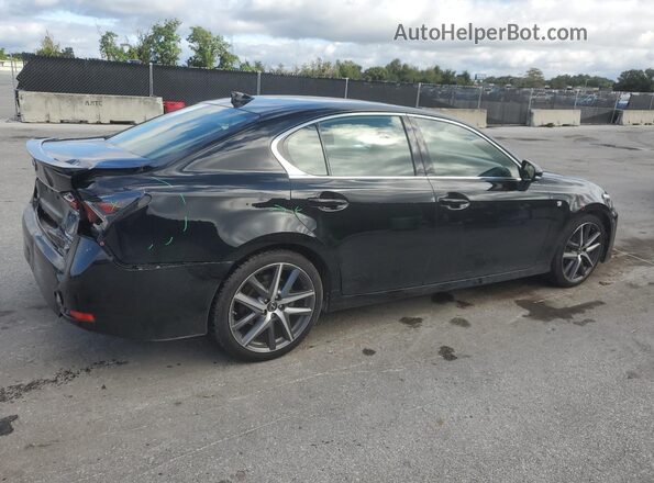 JTHBZ1BL2GA006915 2016 LEXUS GS Black Задня права чверть
