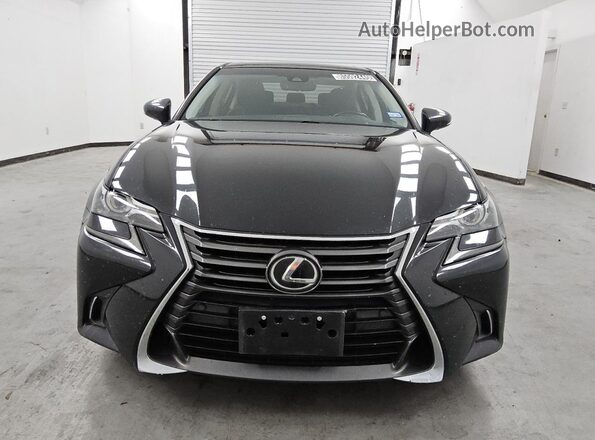 JTHBZ1BL2HA011307 2017 LEXUS GS Black Widok z przodu