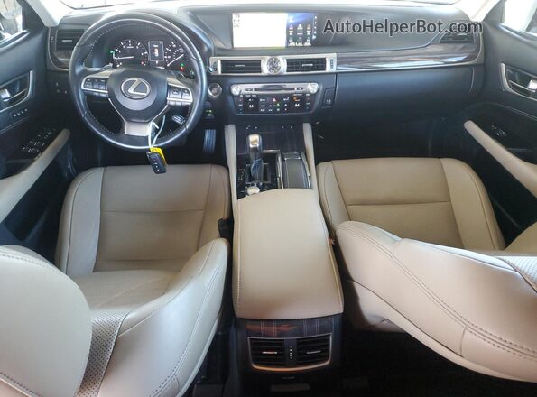 JTHBZ1BL2JA012964 2018 LEXUS GS White წინა პანელის ხედი