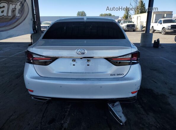 JTHBZ1BL2JA012964 2018 LEXUS GS White უკანა ხედი