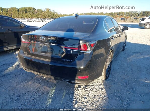 JTHBZ1BL4GA006446 2016 LEXUS GS 350 Black უკანა მარჯვენა