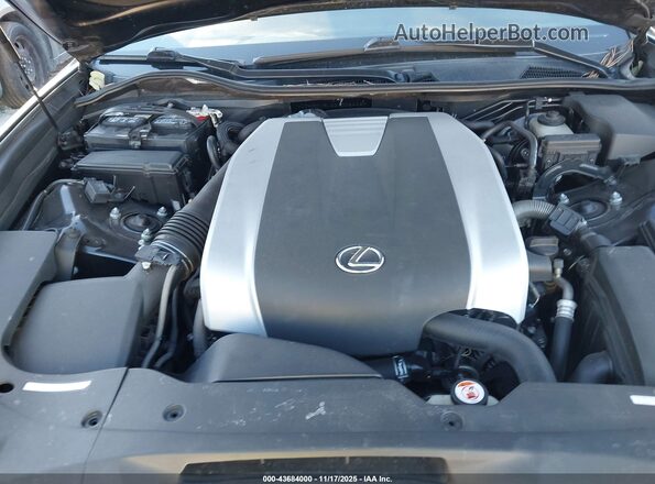 JTHBZ1BL4GA006446 2016 LEXUS GS 350 Black უკანა ხედი