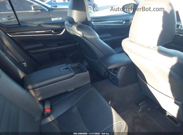JTHBZ1BL4GA006446 2016 LEXUS GS 350 Black VIN კოდის სტიკერის ხედი