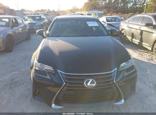 JTHBZ1BL4GA006446 2016 LEXUS GS 350 Black ხელსაწყოთა პანელის ხედი