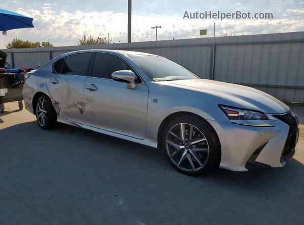 JTHBZ1BL4HA008005 2017 LEXUS GS Silver Delantero derecho