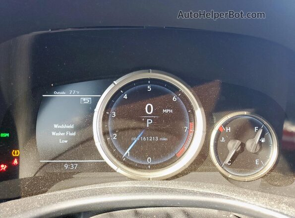 JTHBZ1BL4HA008005 2017 LEXUS GS Silver Vista del cuadro de instrumentos