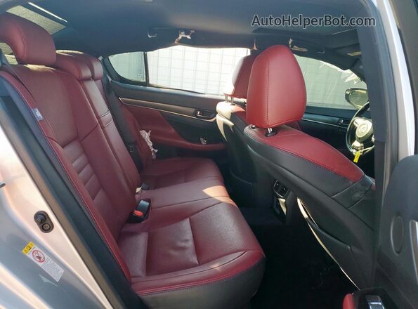 JTHBZ1BL4HA008005 2017 LEXUS GS Silver Vista de los asientos traseros