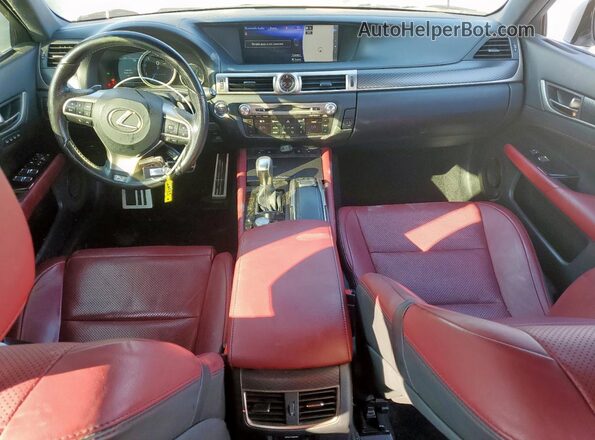 JTHBZ1BL4HA008005 2017 LEXUS GS Silver Vista del salpicadero