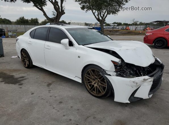 JTHBZ1BL4HA010692 2017 LEXUS GS White Przód prawy