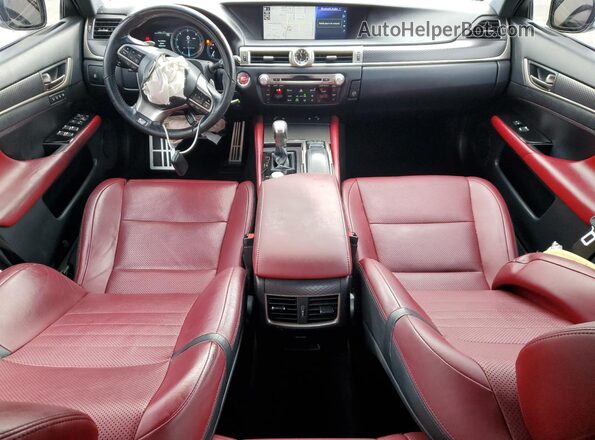 JTHBZ1BL4HA010692 2017 LEXUS GS White Widok deski rozdzielczej