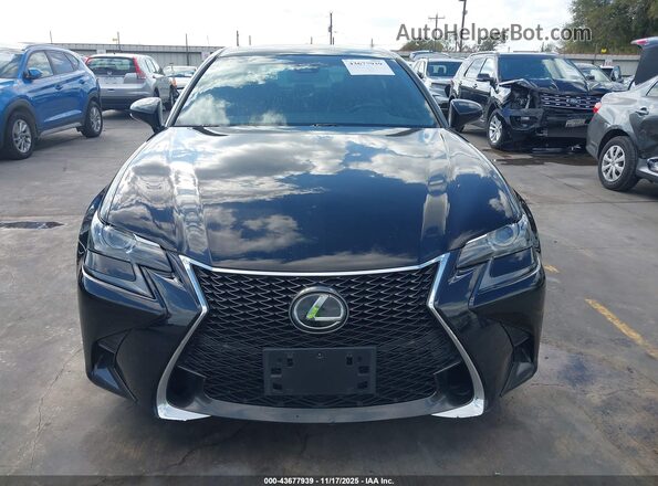 JTHBZ1BL4KA018380 2019 LEXUS GS 350 Black Widok wnętrza z tyłu