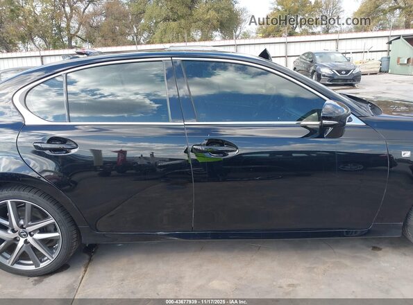 JTHBZ1BL4KA018380 2019 LEXUS GS 350 Black Widok wnętrza 360 stopni