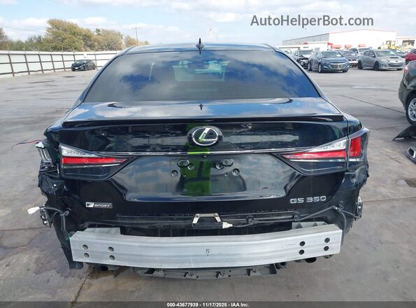 JTHBZ1BL4KA018380 2019 LEXUS GS 350 Black 