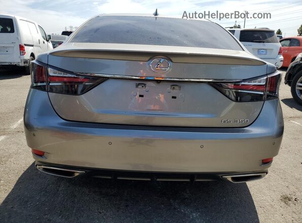 JTHBZ1BL5GA003720 2016 LEXUS GS Gray უკანა ხედი