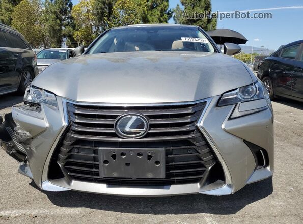 JTHBZ1BL5GA003720 2016 LEXUS GS Gray წინა ხედი