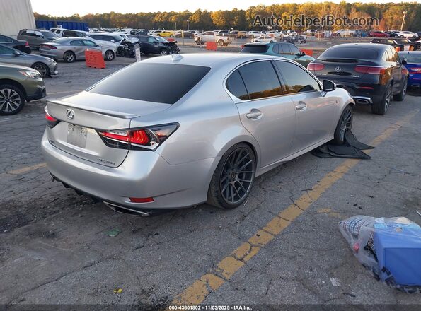 JTHBZ1BL5GA006925 2016 LEXUS GS 350 Silver Задня права чверть