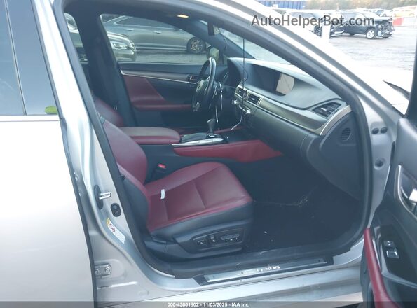 JTHBZ1BL5GA006925 2016 LEXUS GS 350 Silver Вид салону спереду
