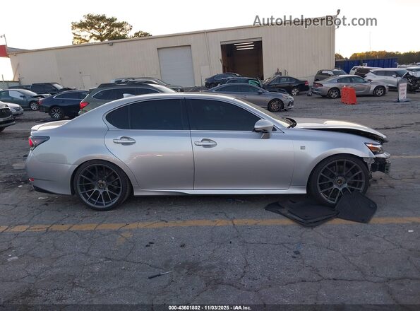 JTHBZ1BL5GA006925 2016 LEXUS GS 350 Silver Вид задньої частини салону