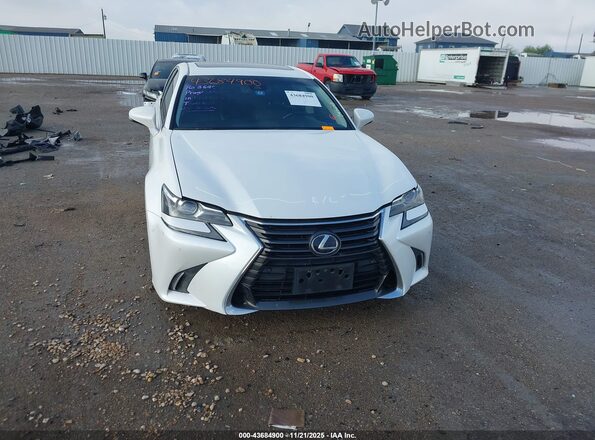 JTHBZ1BL5HA011298 2017 LEXUS GS 350 White Вид задньої частини салону