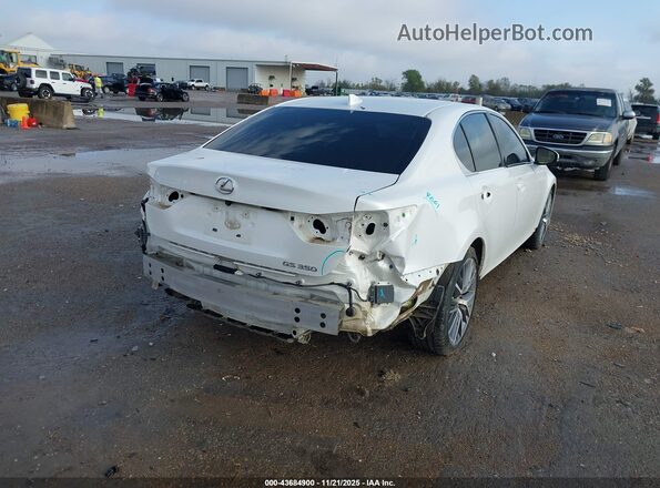 JTHBZ1BL5HA011298 2017 LEXUS GS 350 White Задня права чверть