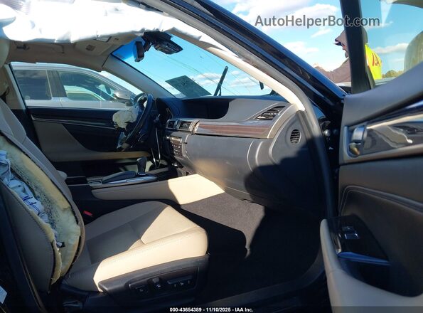JTHBZ1BL5JA013140 2018 LEXUS GS 350 Black Widok wnętrza z przodu
